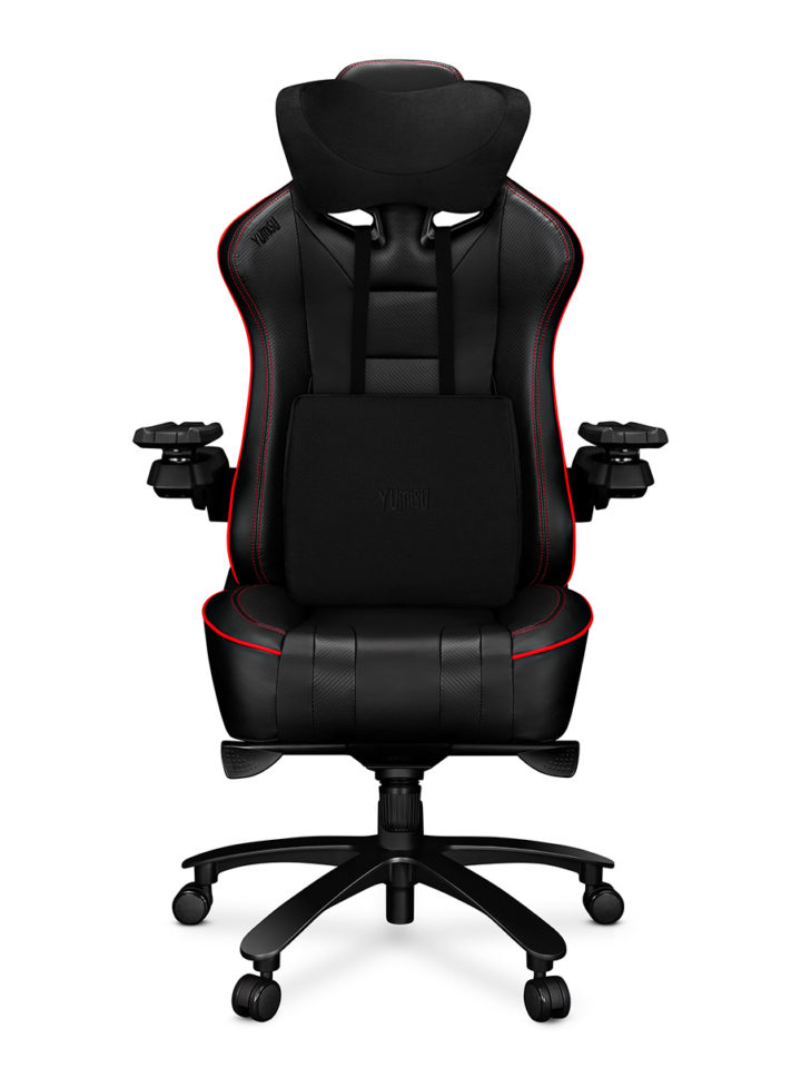 Fotel gamingowy YUMISU 2049 czerwony