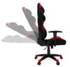 Fotel gamingowy AGURI+ Tkanina Czerwony