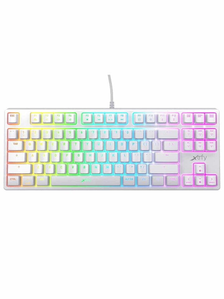 Xtrfy K4 TKL RGB White