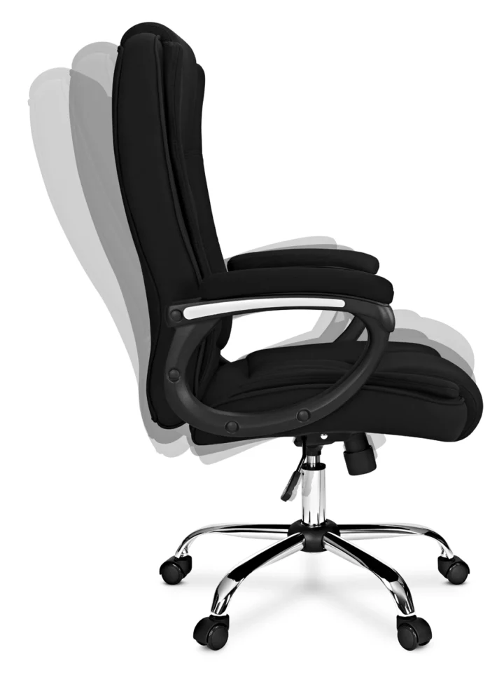 Fotel biurowy Ambiente Materiałowy Czarny