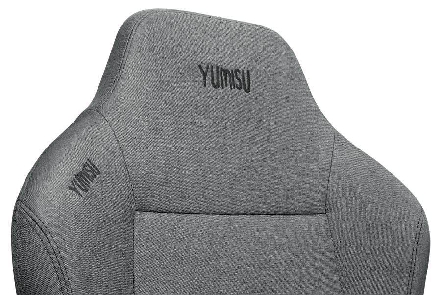 Fotel gamingowy YUMISU 2054 Magnetic Tkanina CLOUD/BLACK